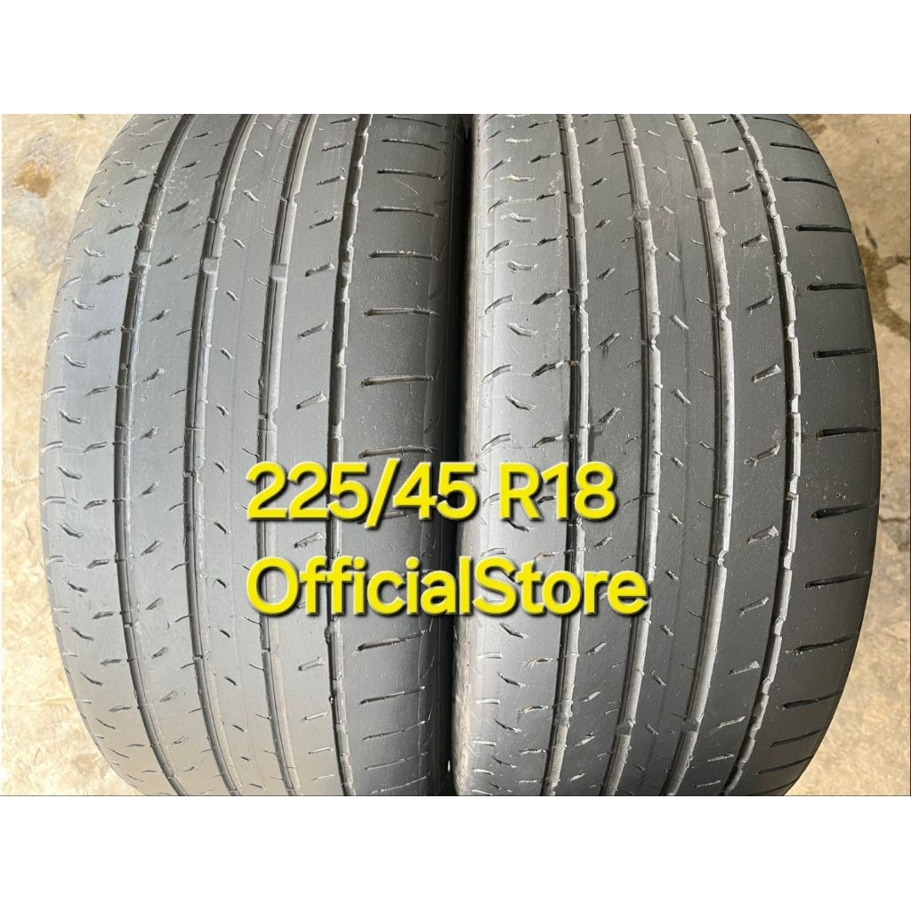 Ban mobil ukuran 225/45 R18 continental
