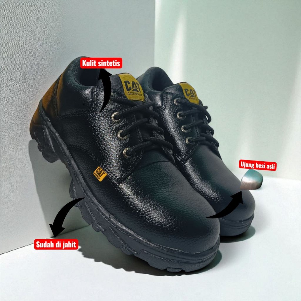 sepatu safety pendek pria/wanita  sepatu kerja industry proyek safety shoes permium
