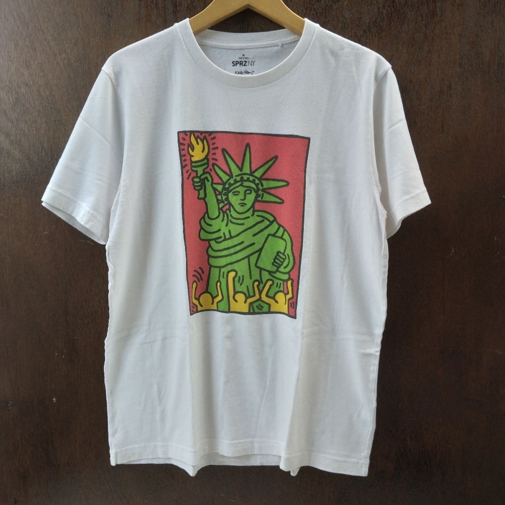 shirt - keith haring uniqlo kaos art vintage