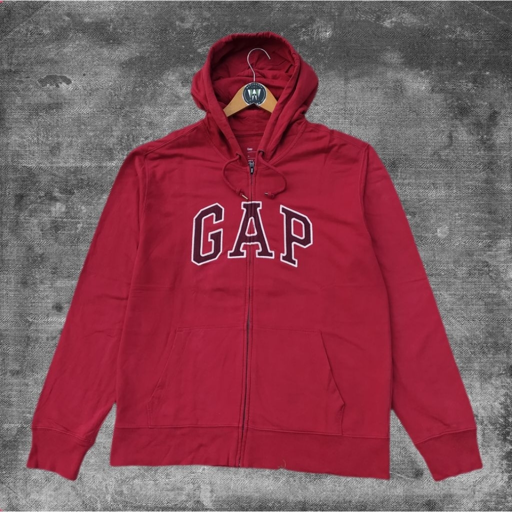 ZIP HOODIE GAP MAROON / ZH GAP MAROON