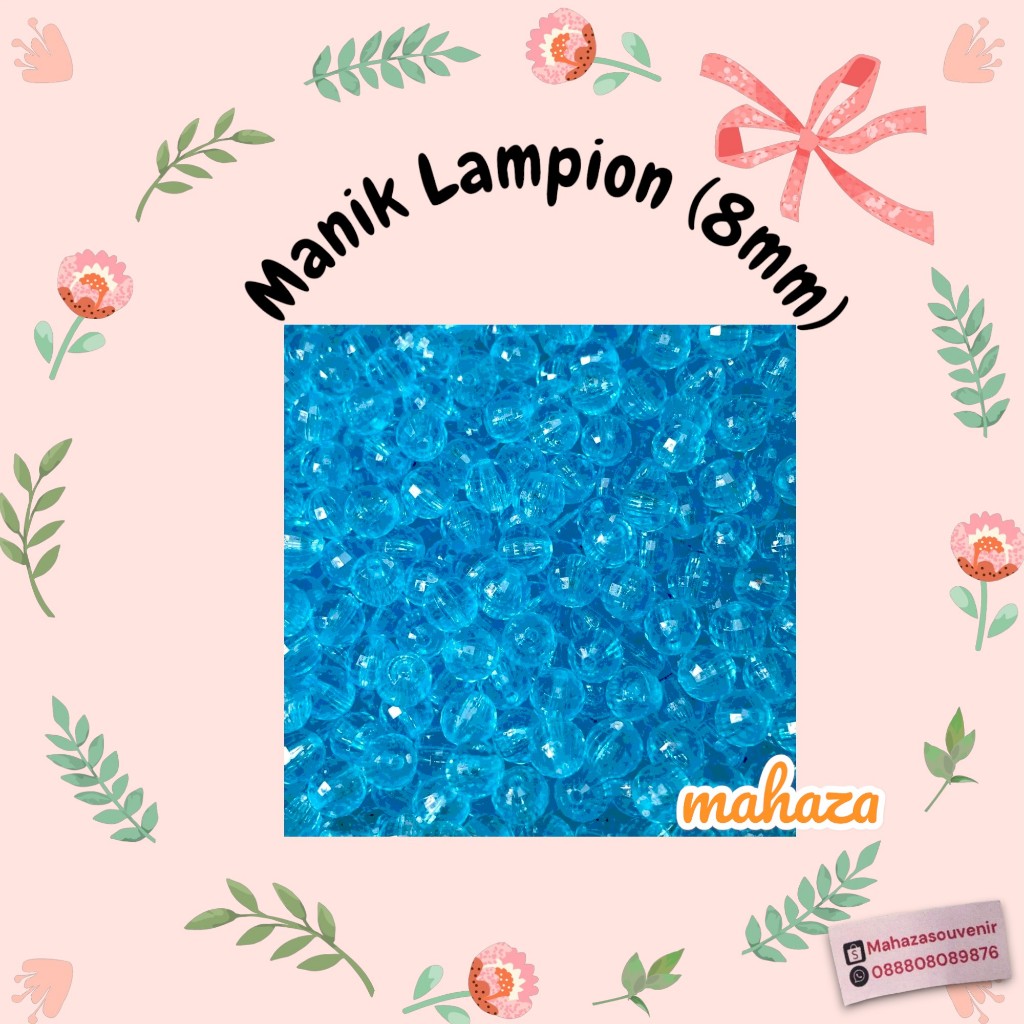 [Manik Lampion 8mm] 10gr Beads / Manik Manik / Mote