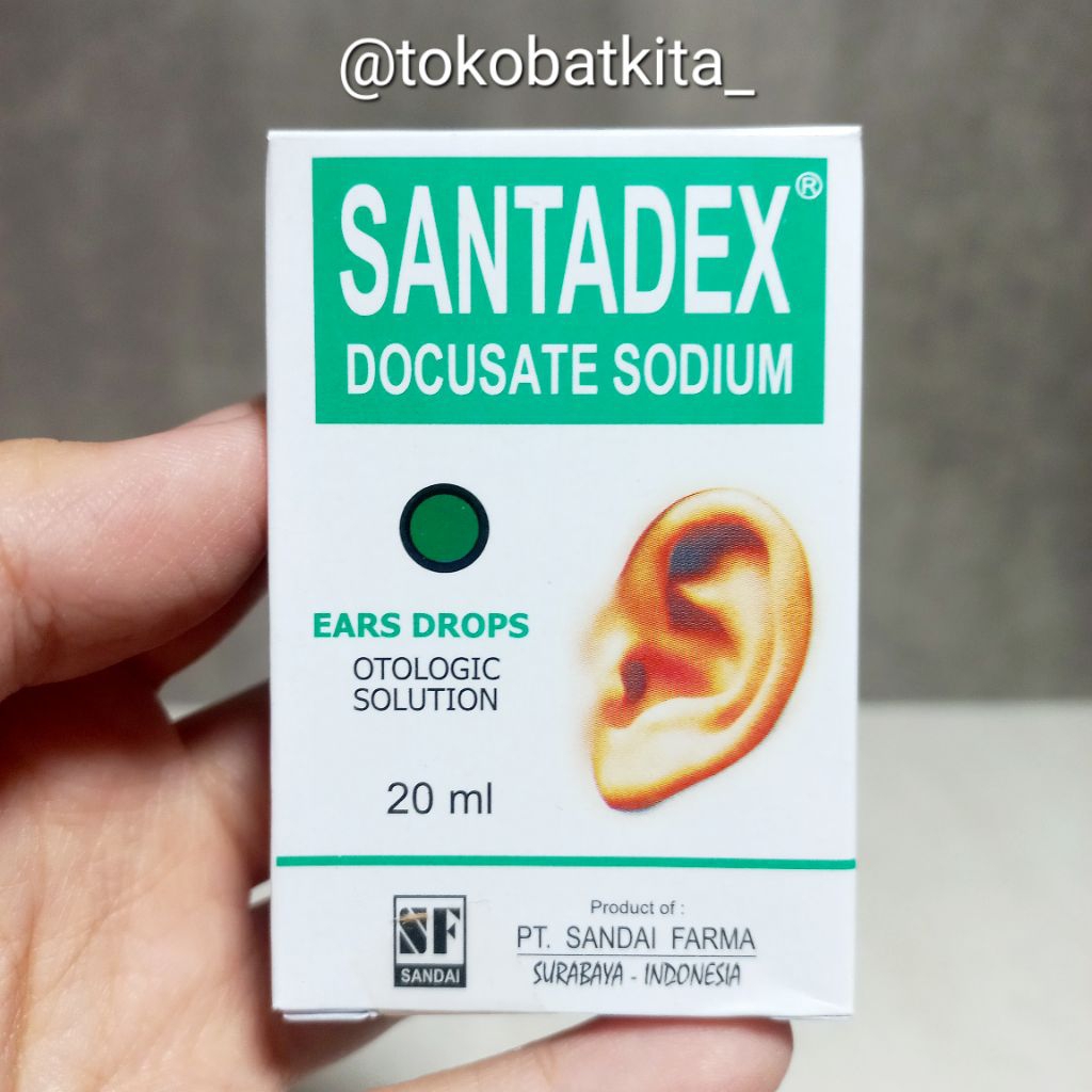 SANTADEX OBAT TETES TELINGA / INFEKSI IRITASI / KOTORAN SUSAH KELUAR 51