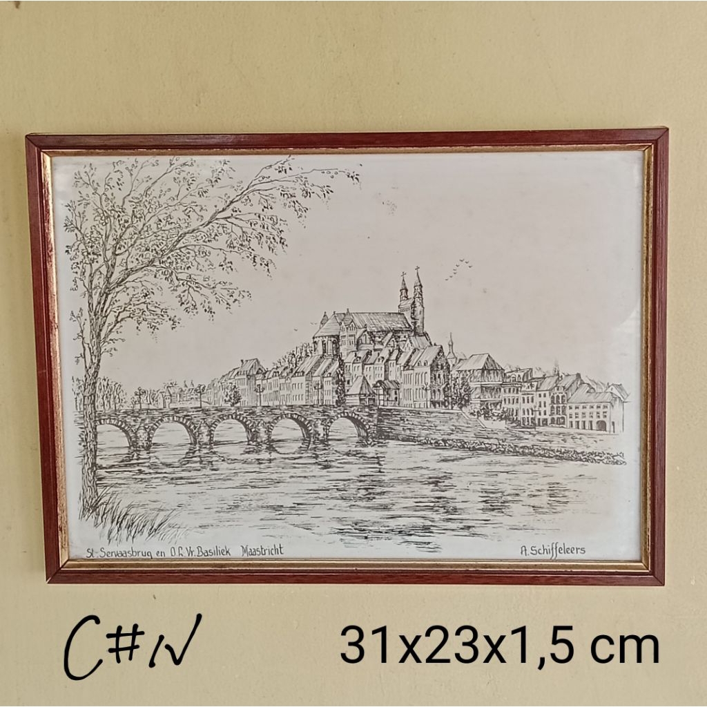 

lukisan sketsa kertas karya A, schiffelers