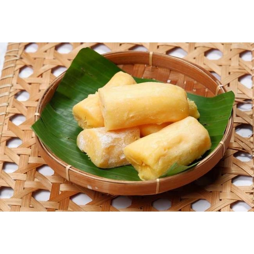 

Tape Singkong Kuning Mentega Manis - Kemasan Thinwall