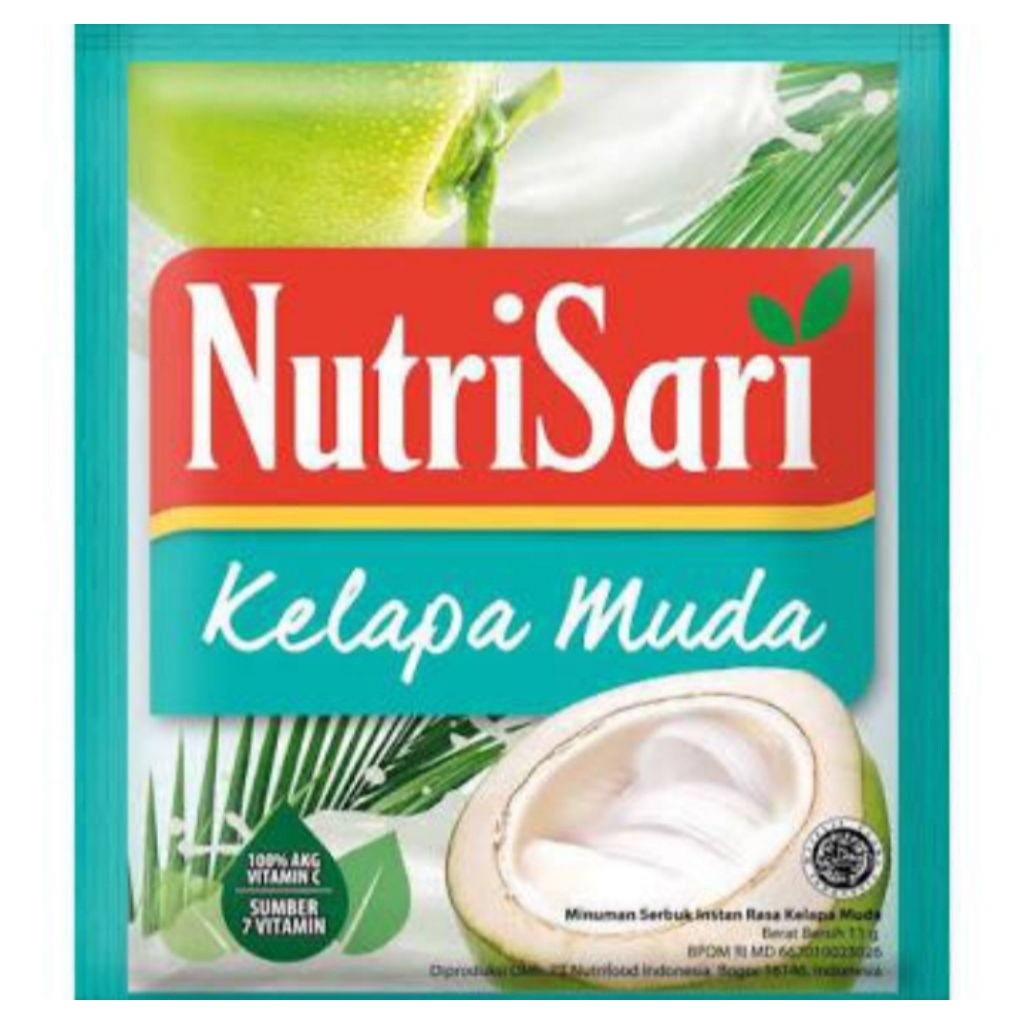 

1 ranceng Nutrisari minuman serbuk aneka rasa buah