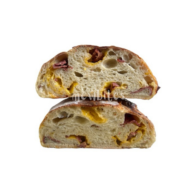 

Rustic Sourdough Bread - Beef & Cheese
