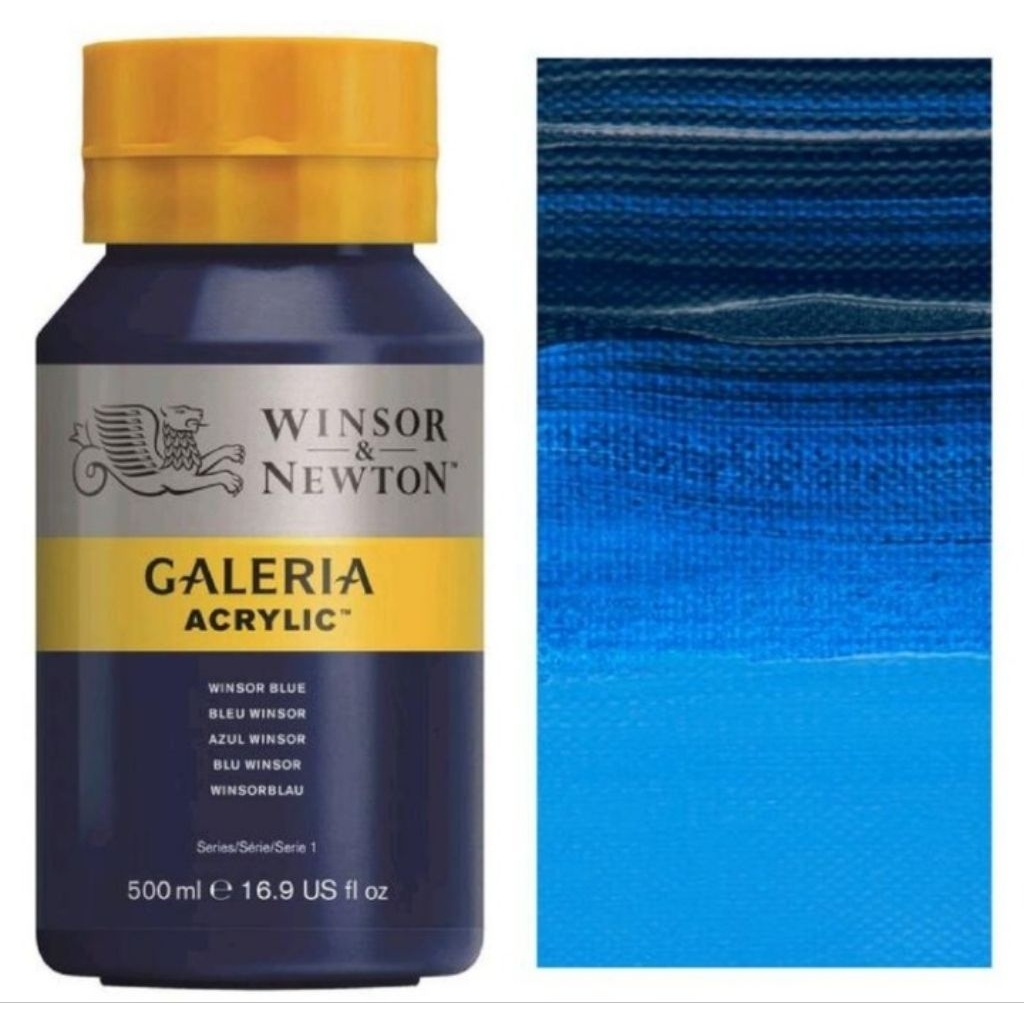 

GALERIA ACRYLIC PAINT 500 ML WINSOR BLUE WINSOR & NEWTON