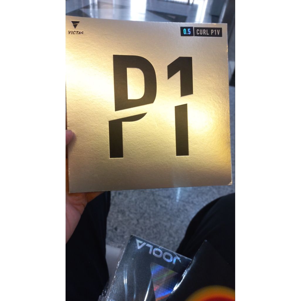 P1 Victas Long Pimple (black) Like New