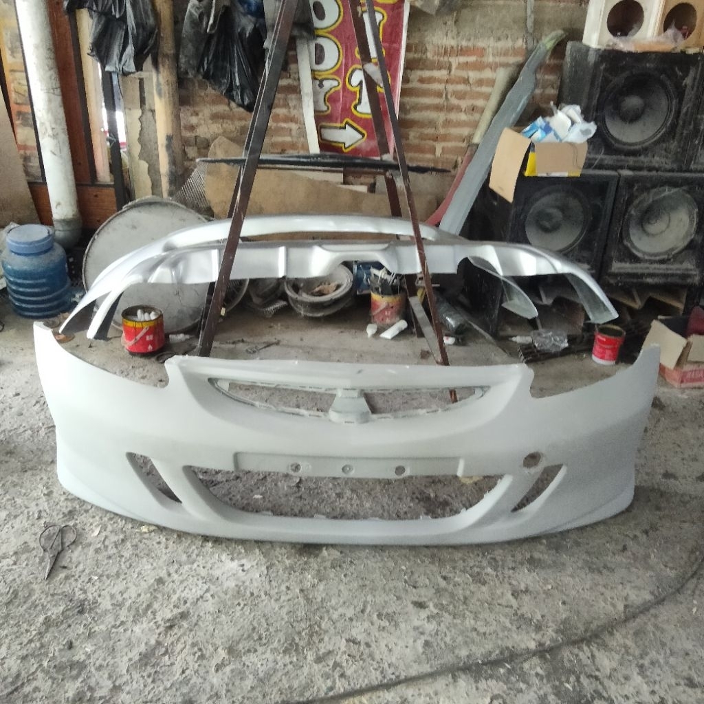bumper depan jazz gd3 v-tech mmc pnp jazz gd3 th 2003-2008