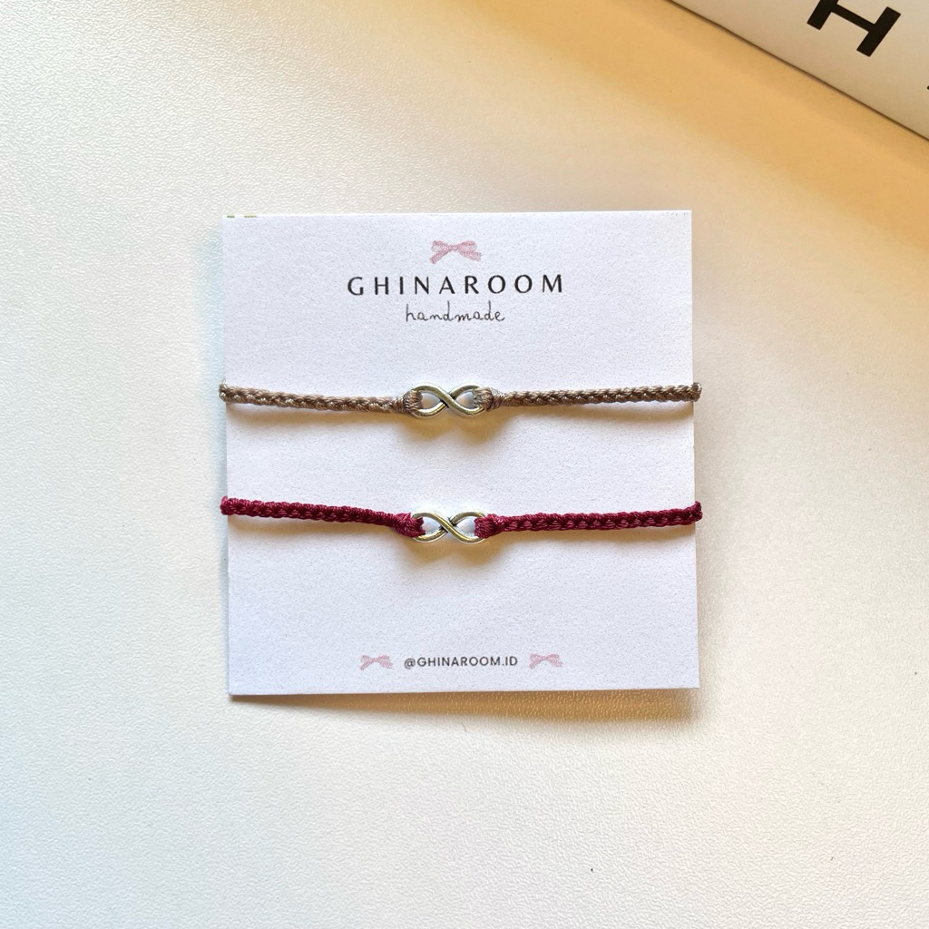 GELANG INFINITY COUPLE | gelang sahabat | gelang etnik