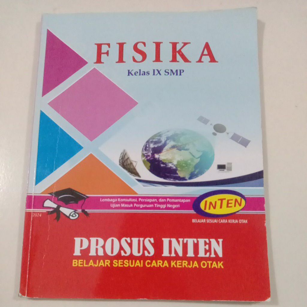 Buku Pembelajaran Fisika SMP Kelas 9/IX 2024 ( Original ) #Prosus Inten