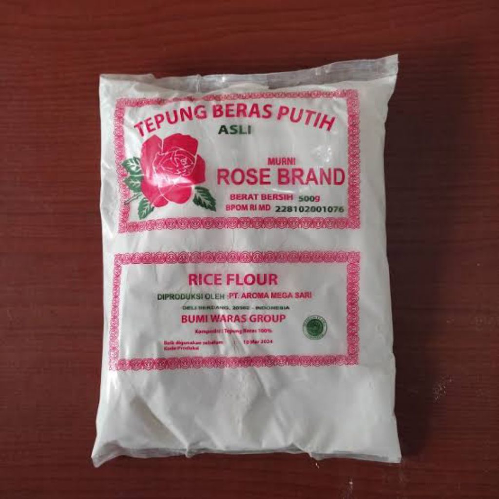

tepung beras rose brand 500gr