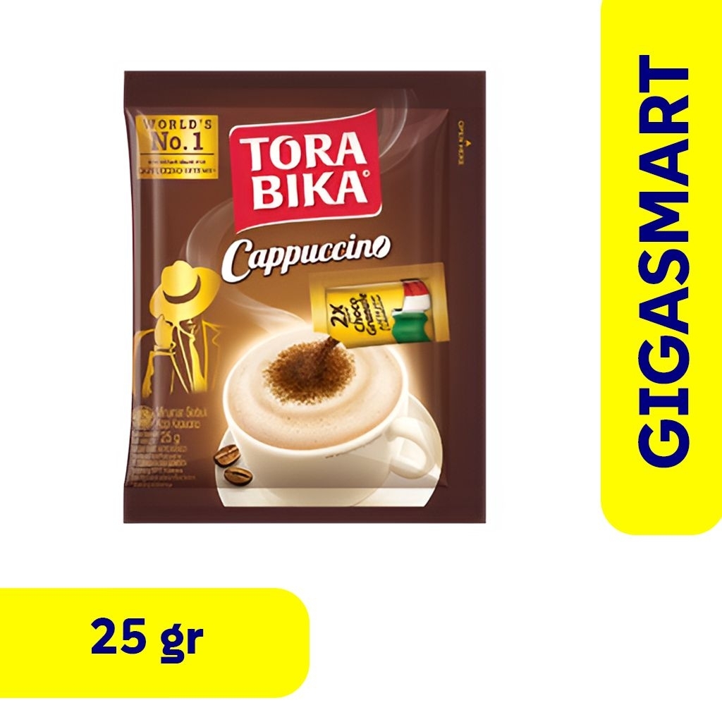 

Torabika Cappuccino Kemasan Sachet 25gr, 1 Pcs