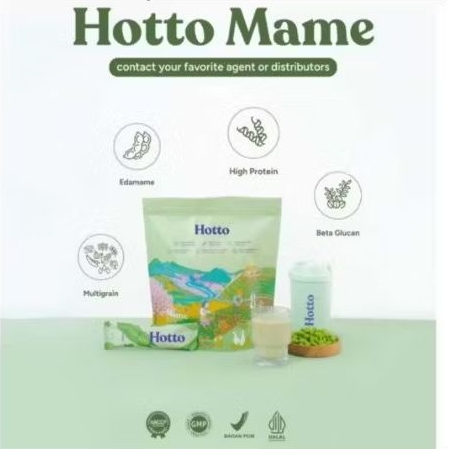 

HOTTO MEME Protein Multigrain With EDAMME ( 1 Pouch = 12 Sachet)
