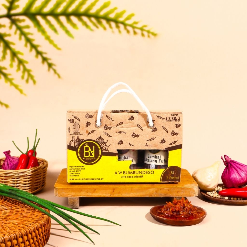 

5 botol sambal mix 62500