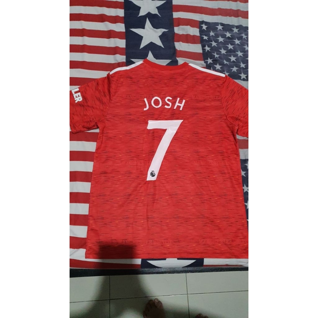 Jersey Manchester United Home 20/21 (With Nameset)