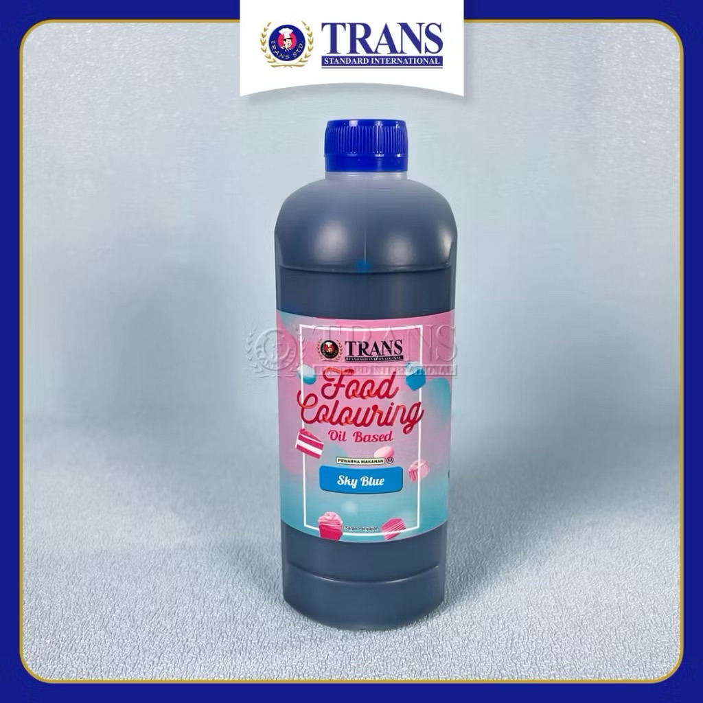 

Trans Coloring Sky Blue 1 kg - Pewarna Makanan Biru Icing Color(Deffect)