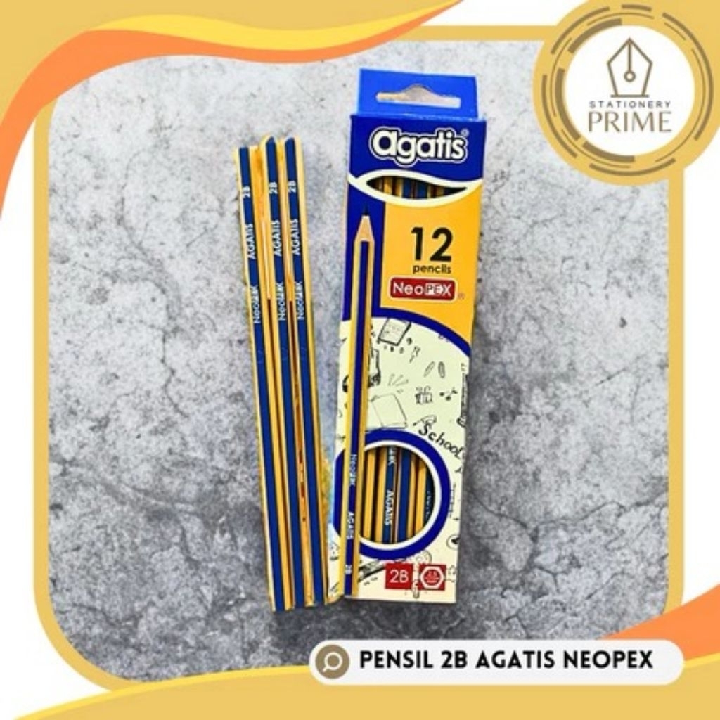 

Pensil Neopex 2B Agatis (Isi 12 pcs)