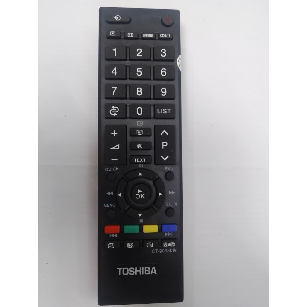 Remote TOSHIBA TV,LCD/LED,CT-90380