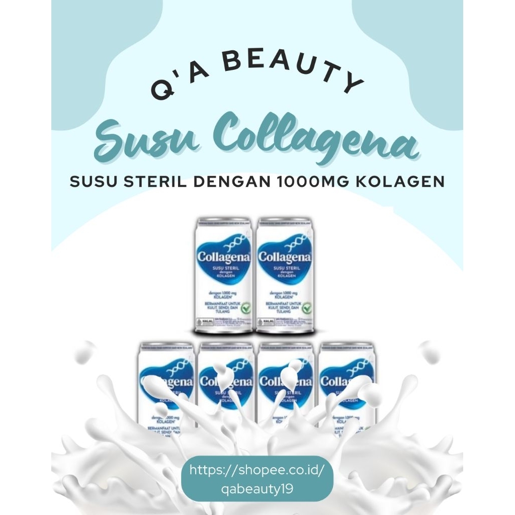 

Collagena Susu Steril Susu Kolagen Susu Collagena 1 Karton isi 12 Pcs Original 100%