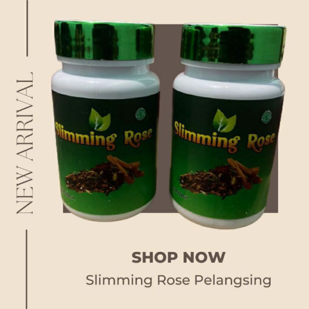 Slimming Rose By Hera Obat Pelangsing Badan Diet Original