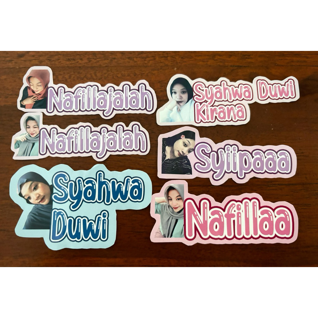 

stiker 10rebu dapat 3 bebas 3 foto 3namamuu