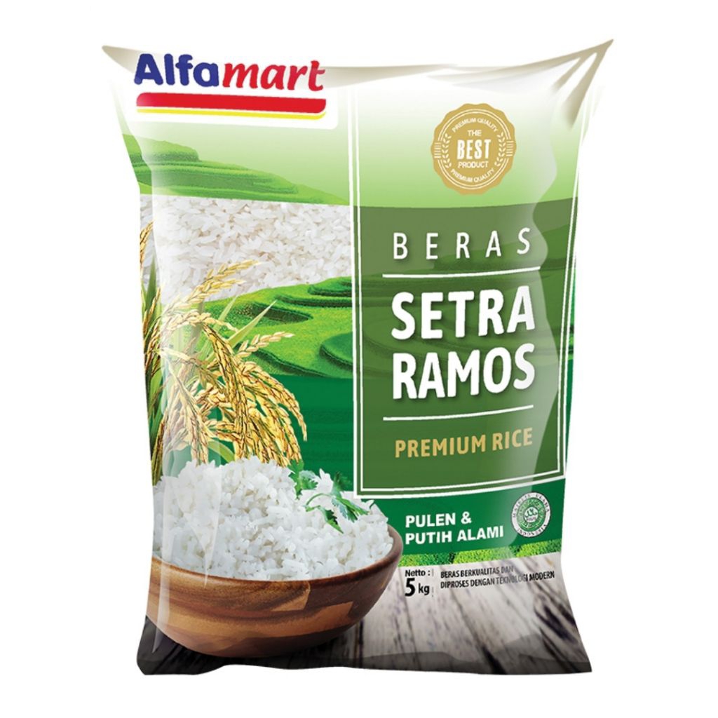 

Alfamart Beras Setra Ramos 5 Kg Premium Rice