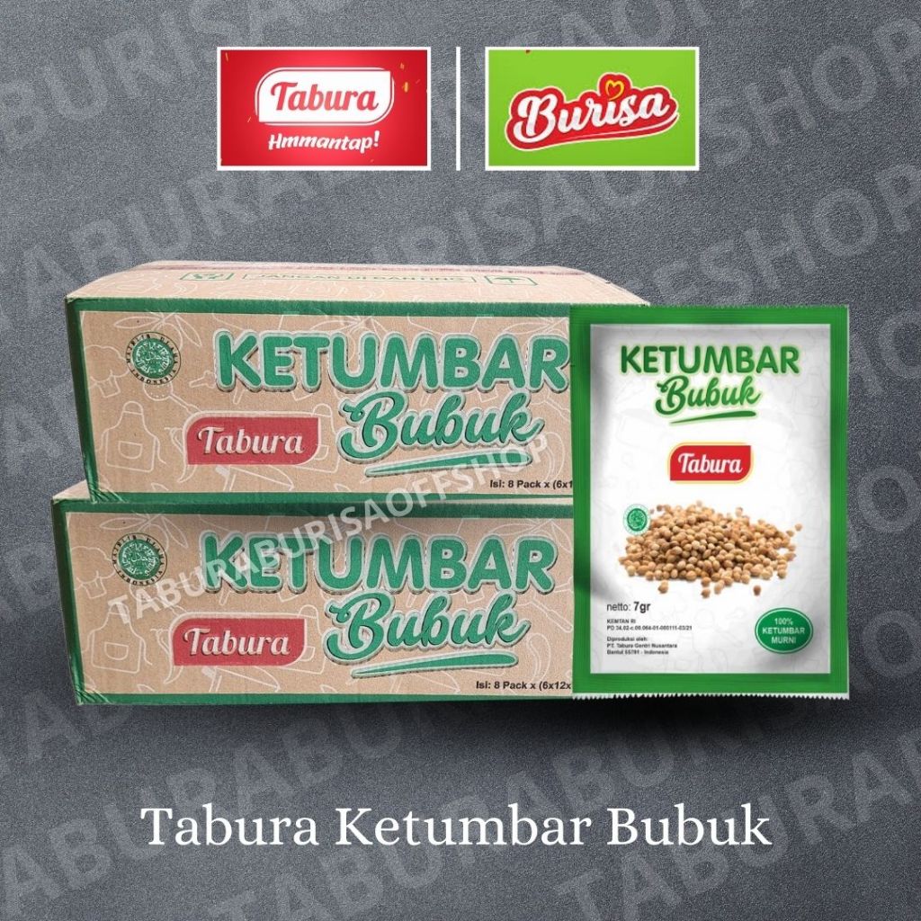 

TABURA Ketumbar Bubuk (DOS-CARTON)
