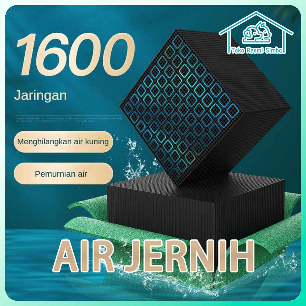 Magic Water Purifier Media Filter Karbon Aktif Aquarium – Cocok untuk Air Pump & Filter Akuarium