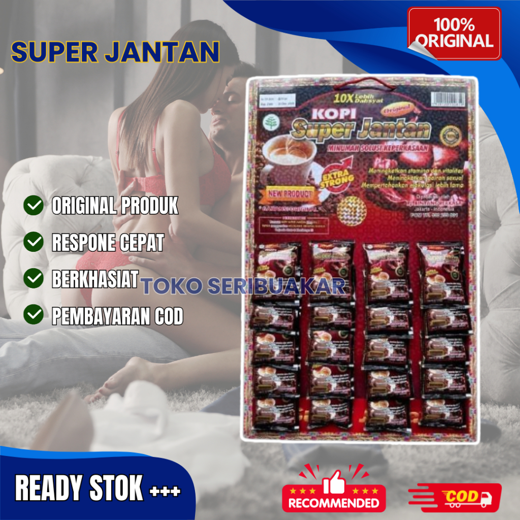 

Kopi Super Jantan 1 Papan Isi 20 Sachet