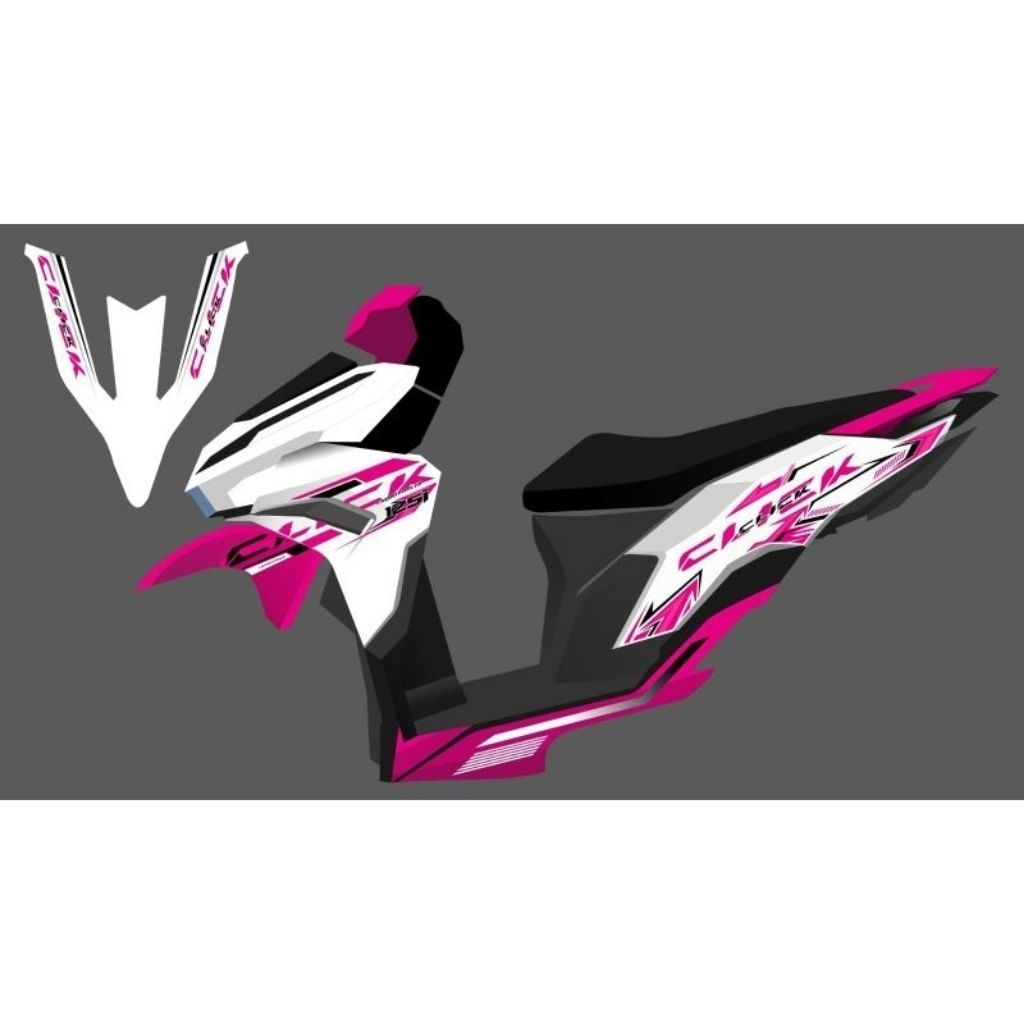 STRIPING STIKER TRANSPARAN VARIO NEW GEN 2 MOTIF CLICK VIETNAM TERBARU STICKER TRANSPARAN VARIO GEN 