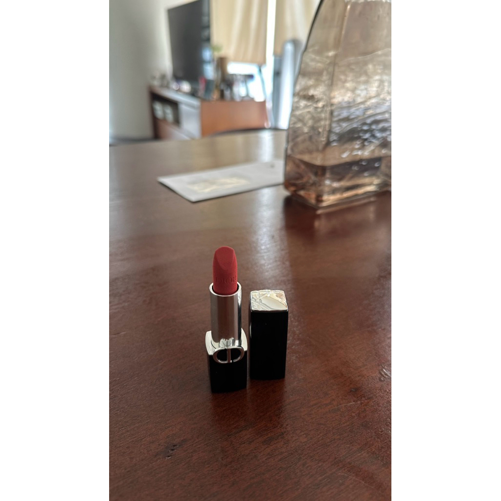 DIOR rouge lipstik classic rosewood velvet