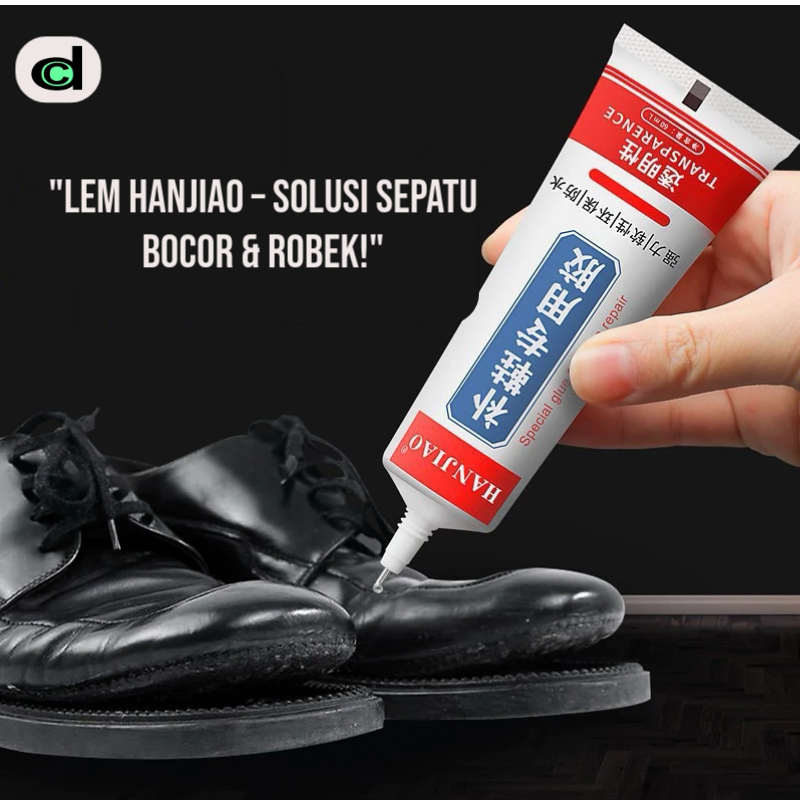 Lem Sepatu Hanjiao Original – Sol Copot? Langsung Dilem, Kuat & Awet