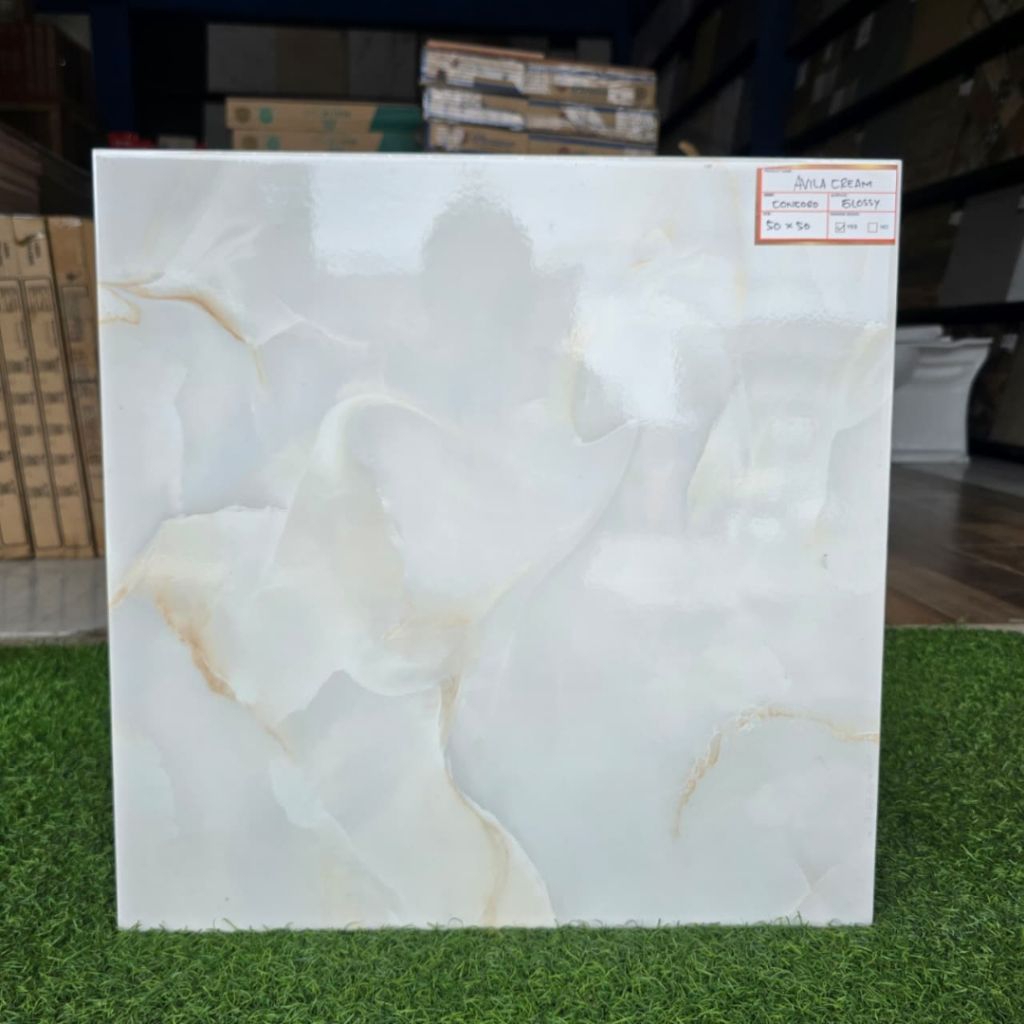 Keramik Lantai 50x50 Avila Cream
