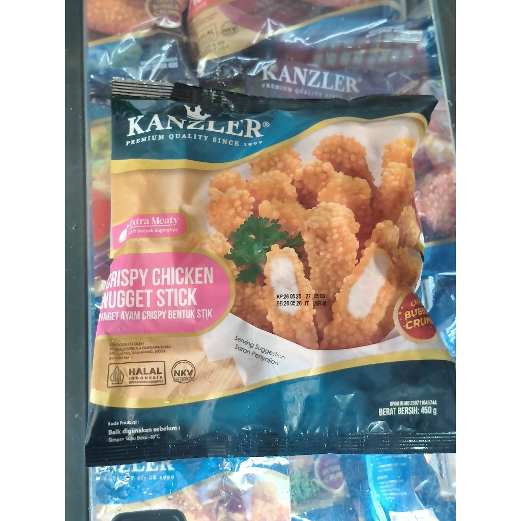 

Kanzler Crispy Chicken Nugget Stick 450gr