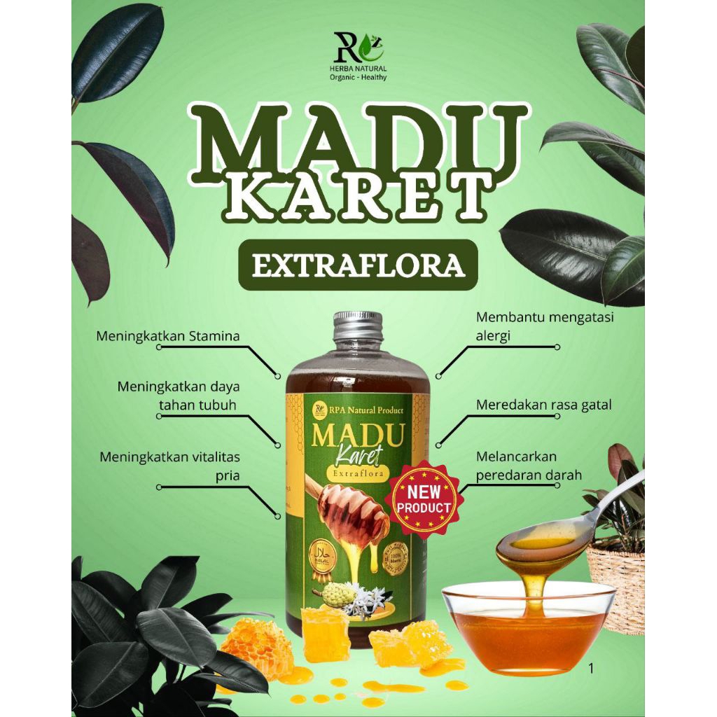

MADU KARET 350 gr 100% ALAMI