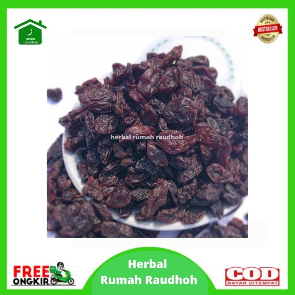 

KISMIS BLACK RAISIN 250 GRAM - KISMIS HITAM OLEH OLEH HAJI UMROH