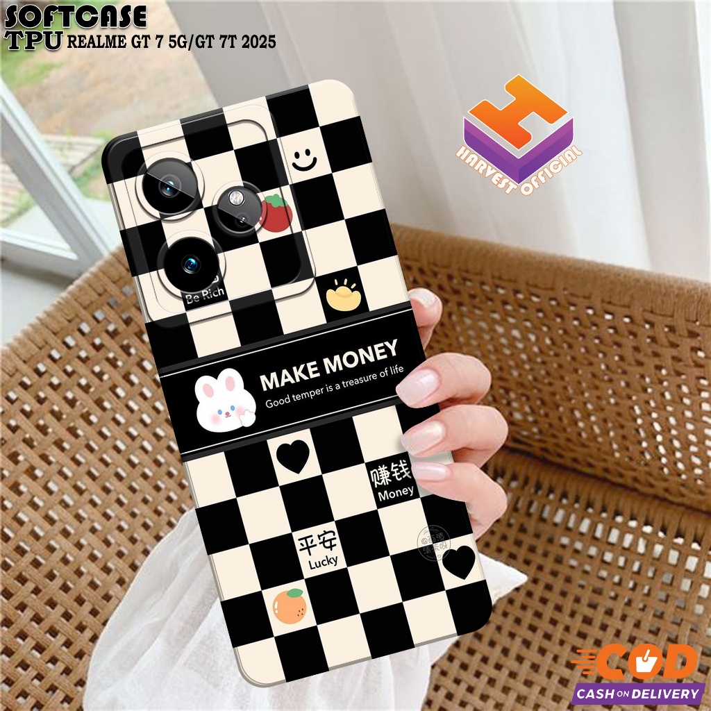 Case Hp REALME GT 7 5G/GT 7T 2025 - Soft Pro Camera - Softcase REALME GT 7 5G/GT 7T - Casing REALME 