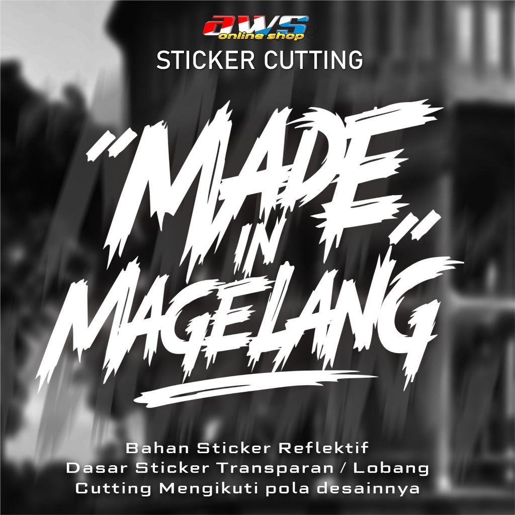 Sticker Cutting Made In Magelang