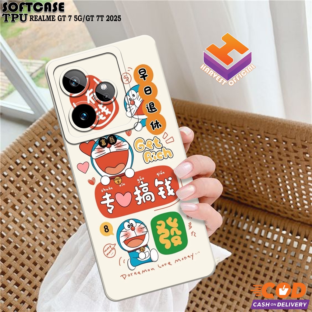 Case Hp REALME GT 7 5G/GT 7T 2025 - Soft Pro Camera - Softcase REALME GT 7 5G/GT 7T - Casing REALME 