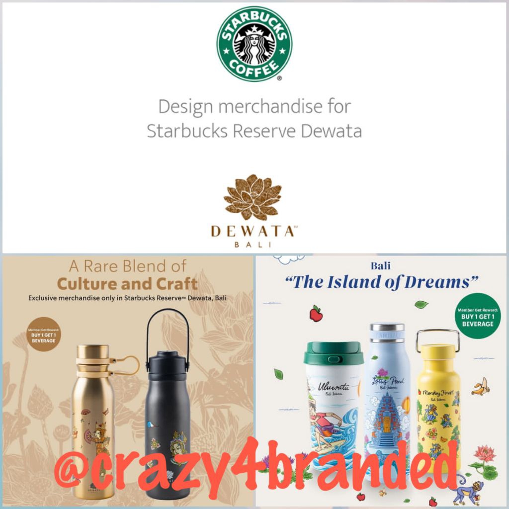 Starbucks Dewata & Starbucks Bali 2025 Merchandise Collection