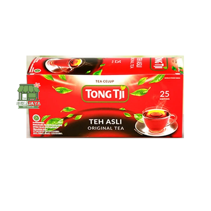 

Teh Celup Tong Tji / Teh Asli Original Tea (isi 25 pcs)
