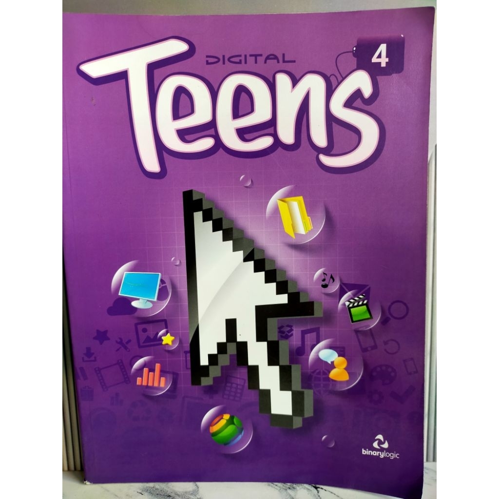 Buku Sekolah Digital Teens 2,4 Second Original