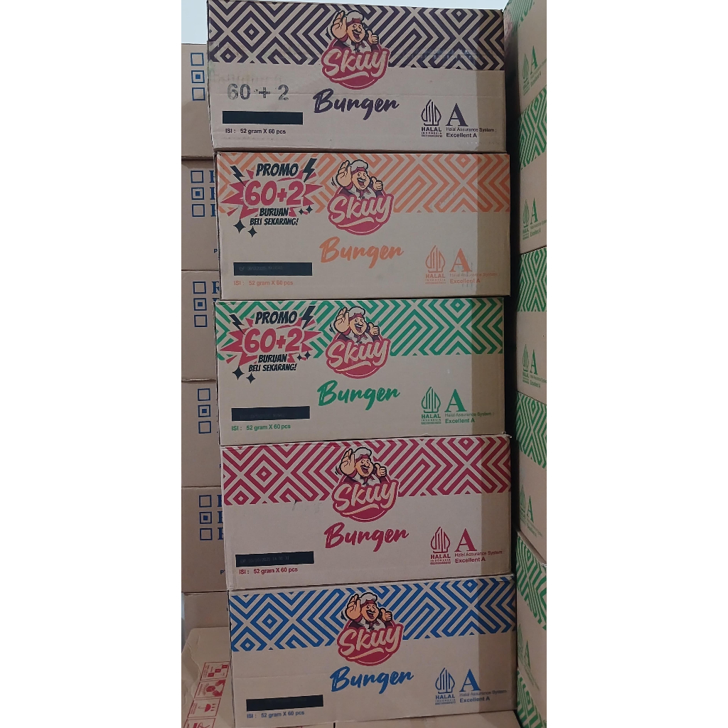 

SKUY BURGER 1 DUS ISI 60 PCS