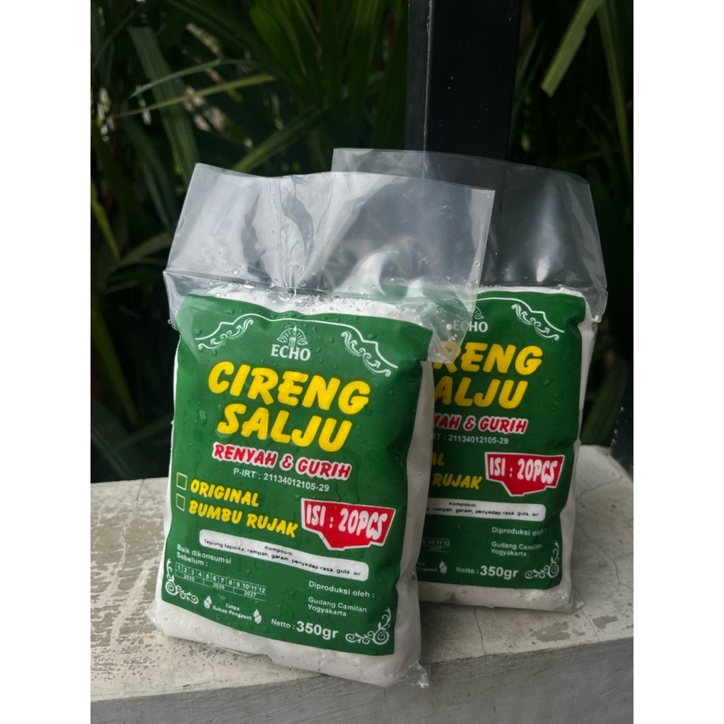 

Frozen Food | Echo Cireng Crispy | Cireng Crispy | Cireng Salju | Camilan Murah
