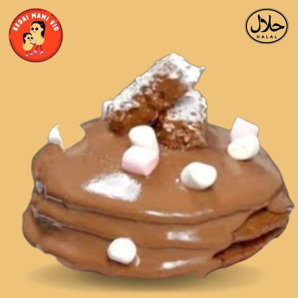 

2pc pancake reguler marsmellow kedai mami vio