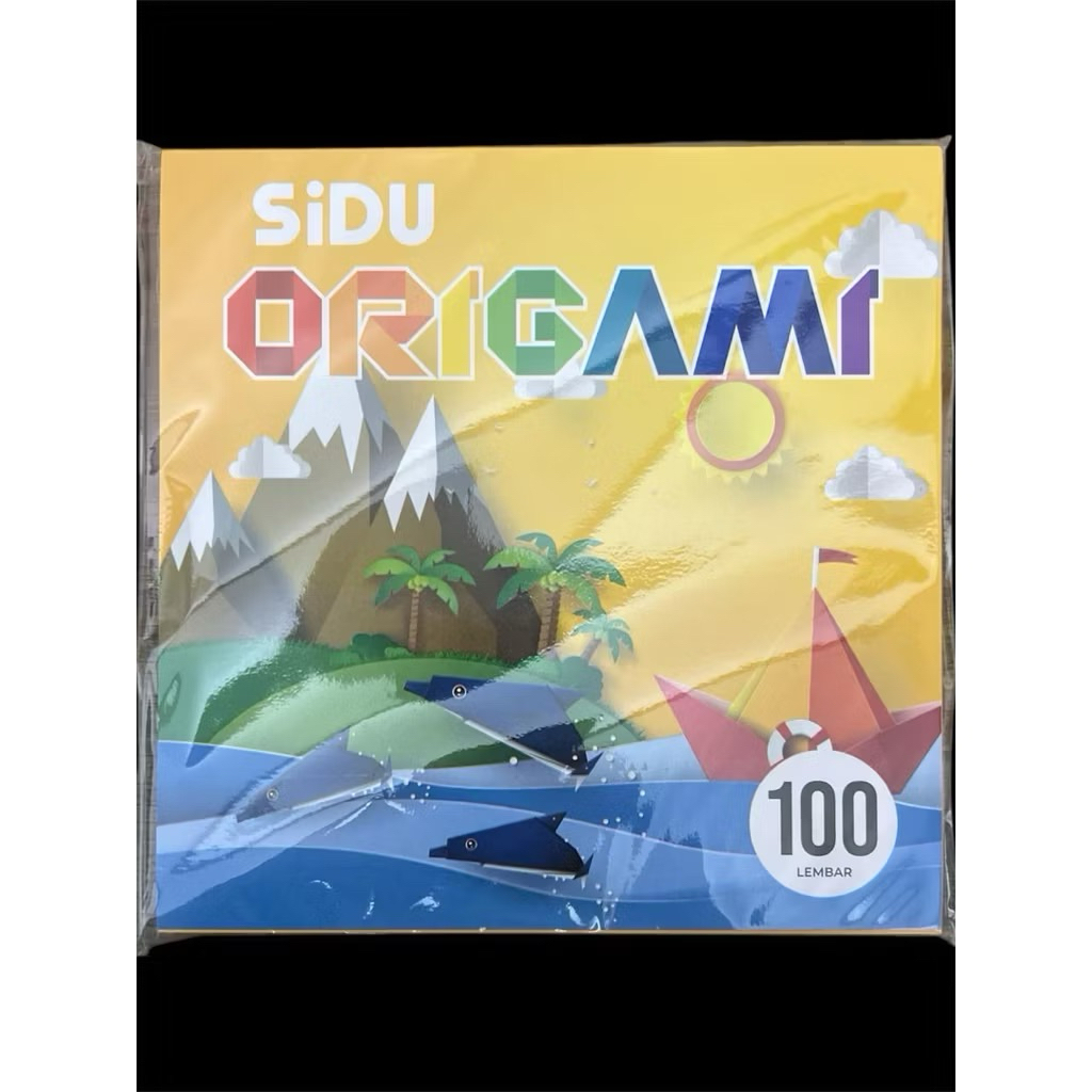 

Kertas Origami Sidu isi 100 lembar 16x16 cm