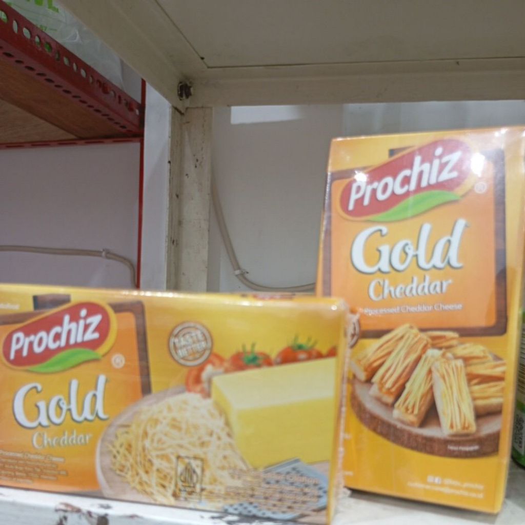 

Keju Prochiz Gold parut cheddar 160gr