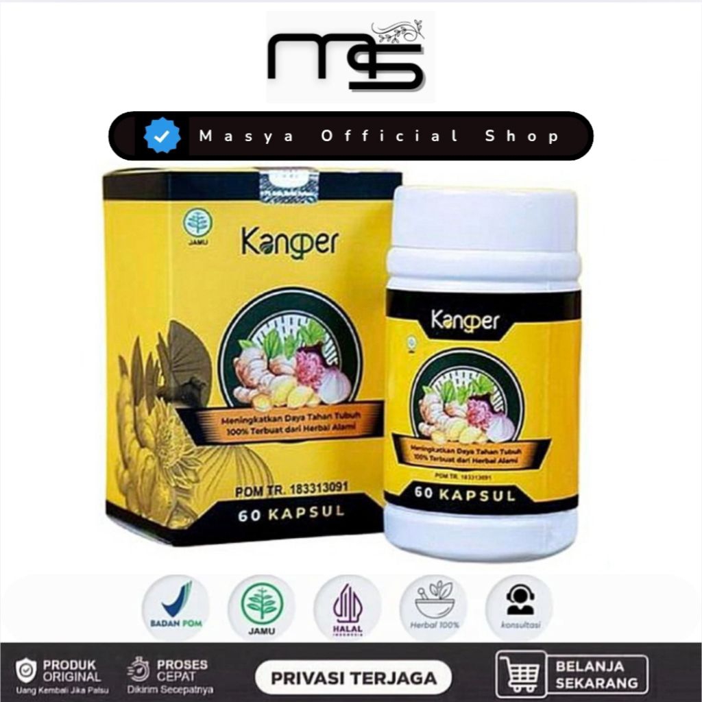 Kangper Obat Telinga Kapsul Asli Original Kangper BPOM - 60 Caps