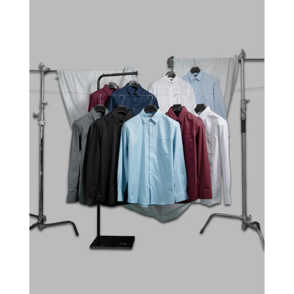 Kemeja Pria Lengan Panjang - Geronimo & Brioni Men's Longsleeve Shirt